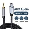 Type C To 3.5mm Aux Cable Speaker Cable Audio Cable For Car Headphone USB C Converter Jack Speaker For Samsung Xiaomi Redmi