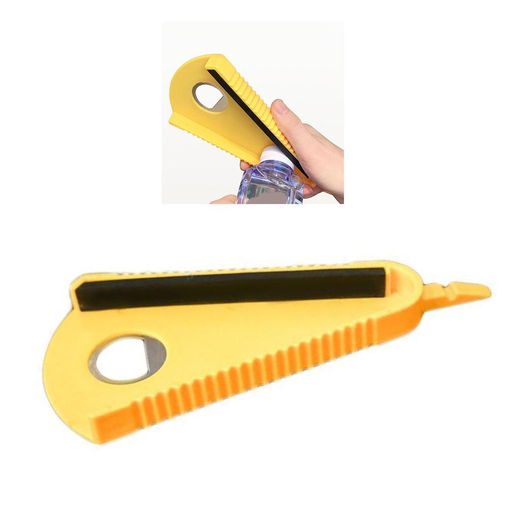 Многофункциональная открывалка для бутылок, пластиковая портативная открывалка для бутылок и консервных банок для домашней кухни