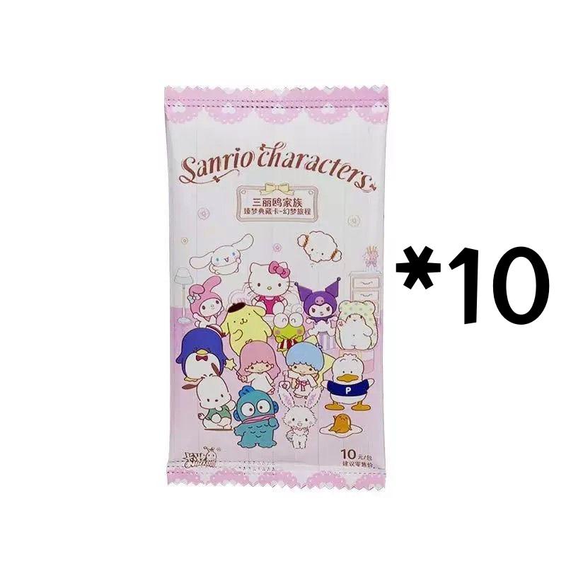 Новая Семейная Карточка Sanrio Милые Мечты Несколько Серий Куроми Мелоди Коллекционные Карточки