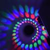 Цветная RGB LED настенная лампа с отверстием 3 Вт AC 85-265 В Потолочный светильник Накладной монтаж Цилиндрическая форма Настенный светильник Спальня