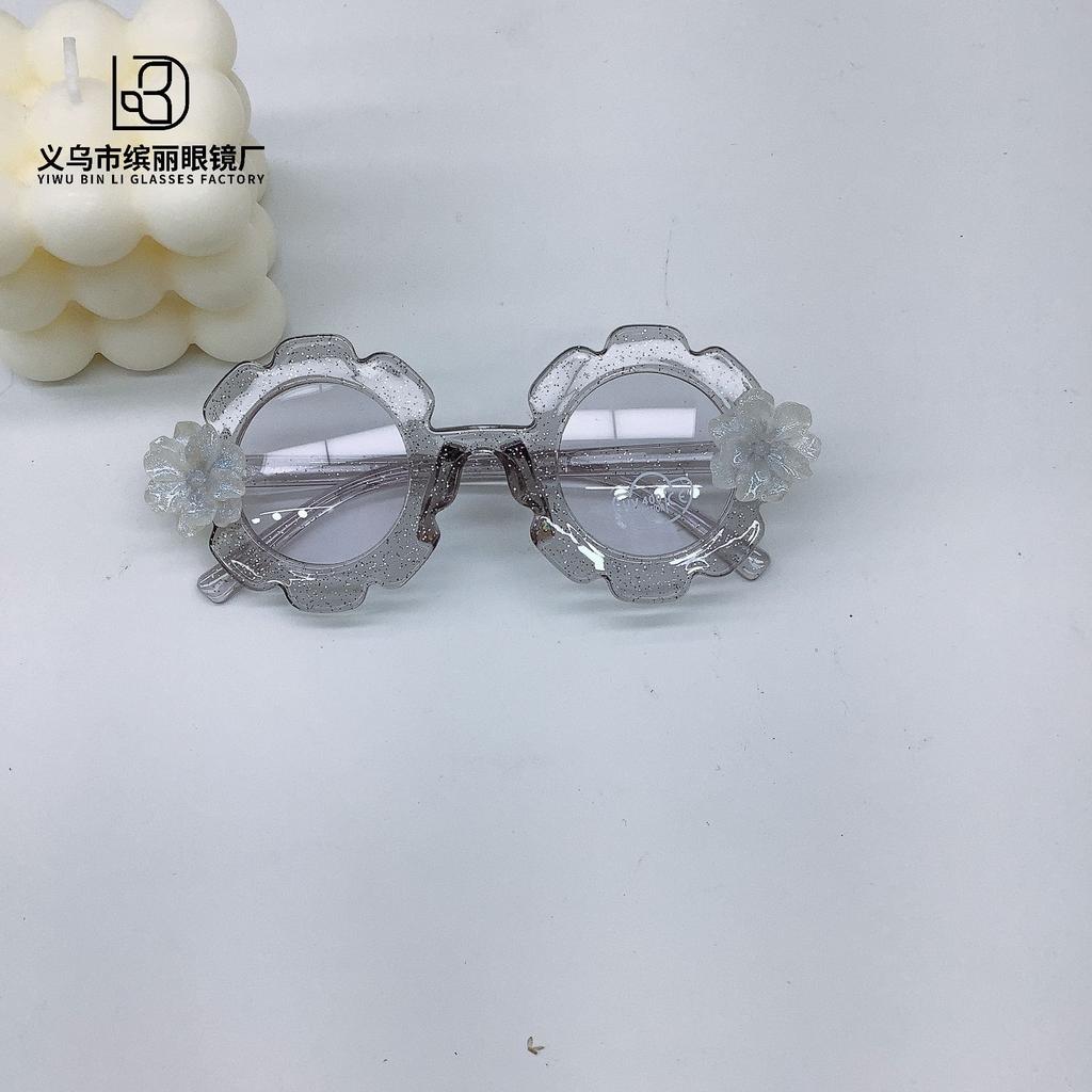 Fashion Diy Children'S Sunglasses Eye Protection Sun Protection Uv Protection Concave Shape Children'S Sunglasses Tide