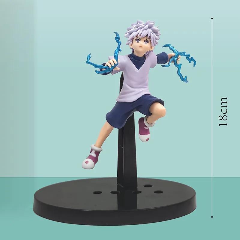 15 см Hunter x Hunter ГОН ФРИКС Аниме Фигурка Киллуа Золдика Фигурка Действия Курапика Фигурка Взрослый Коллекционный Модель Кукла Игрушки