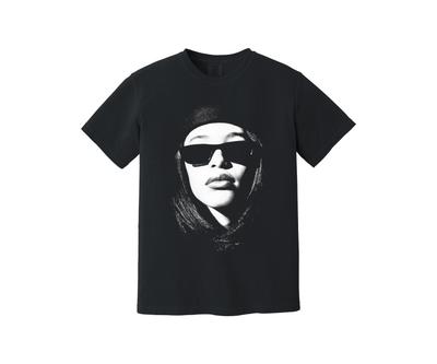 26 Рубашка с тяжелым весом Aaliyah - Ромео должен умереть - Раскачай лодку - Один из миллиона Унисекс футболка