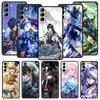 Honkai Star Rail Genshin Impact Phone Case For Samsung Galaxy S24 S23 S22 S20 Ultra S21 FE 5G S10 S9 Plus S10E Silicone Cover
