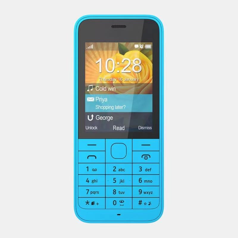 Мобильный телефон 220 GSM2G Не смарт, мобильный телефон с двумя картами для пожилых людей, кнопочный мобильный телефон