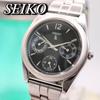 [USED] SEIKO Lucia Small Seconds Silver Round Women's Watch 1250