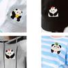 3 Pcs Cartoon Panda Iron On Patches Applique Patches Animal Repair Patches Embroidery Patches for Clothes Bag Decoration