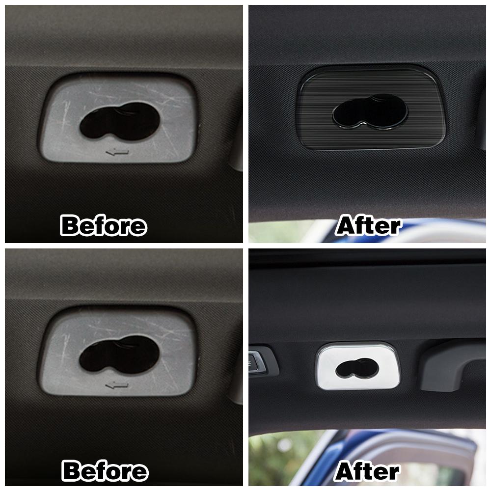 Для Volvo XC60 2018 2019 2024 Крышка рамы крюка для крыши Отделка из нержавеющей стали Автомобильные аксессуары Декоративная наклейка