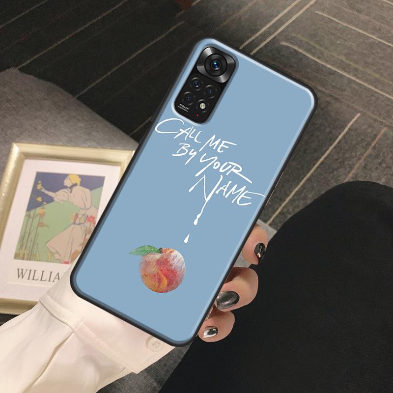 Чехол 'Назови меня своим именем' для Redmi Note 12 Pro 8 9 10 11 Pro Note 12S 11S 10S 9S 8T Redmi 12C 10C 10A 9C
