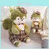 Cute Animal Plushie With Short Faux Fur For Gift Giving And Home Decor