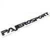 cwxbfp1 Front Hood Logo Emblem Badge Decal Sticker Nameplate For Mitsubishi Pajero Montero Sport Suv Pajerosport