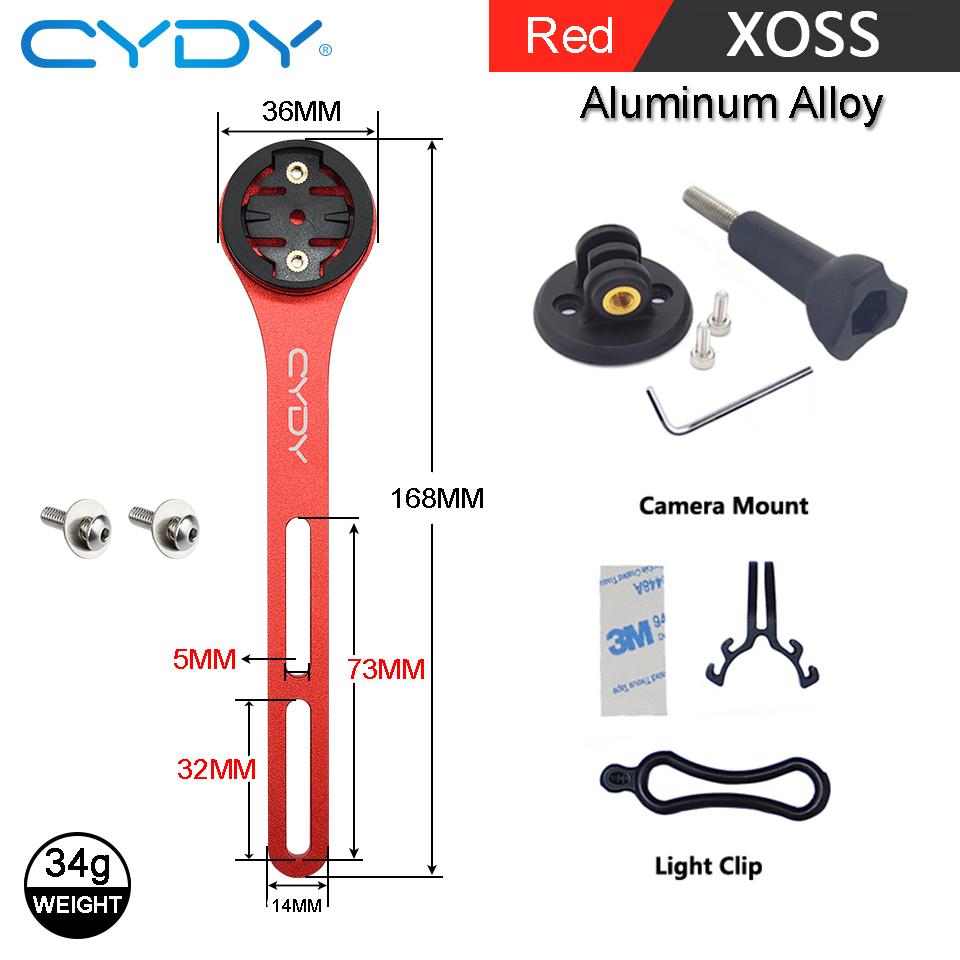 CYDY Garmin Bike Mount Holder Bryton Wahoo Xoss Igpsport 630 Mtb Gps Bicycles Front Light Saddle Support Aluminium Alloy Bracket