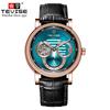 TEVISE Men's Waterproof Luminous Minimalist Automatic Mechanical Watch