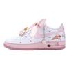 Nike Кроссовки Nike Air Force 1 для скейтбординга, детские, белые с розовым, CT3839-107(Team130-VAM)