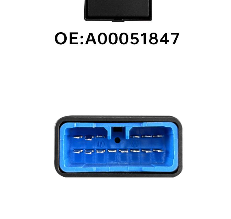 A00051847 подходит для BAIC Weiwang M20/M30/M35, переключатель стеклоподъемника второго пассажирского окна со стороны водителя.