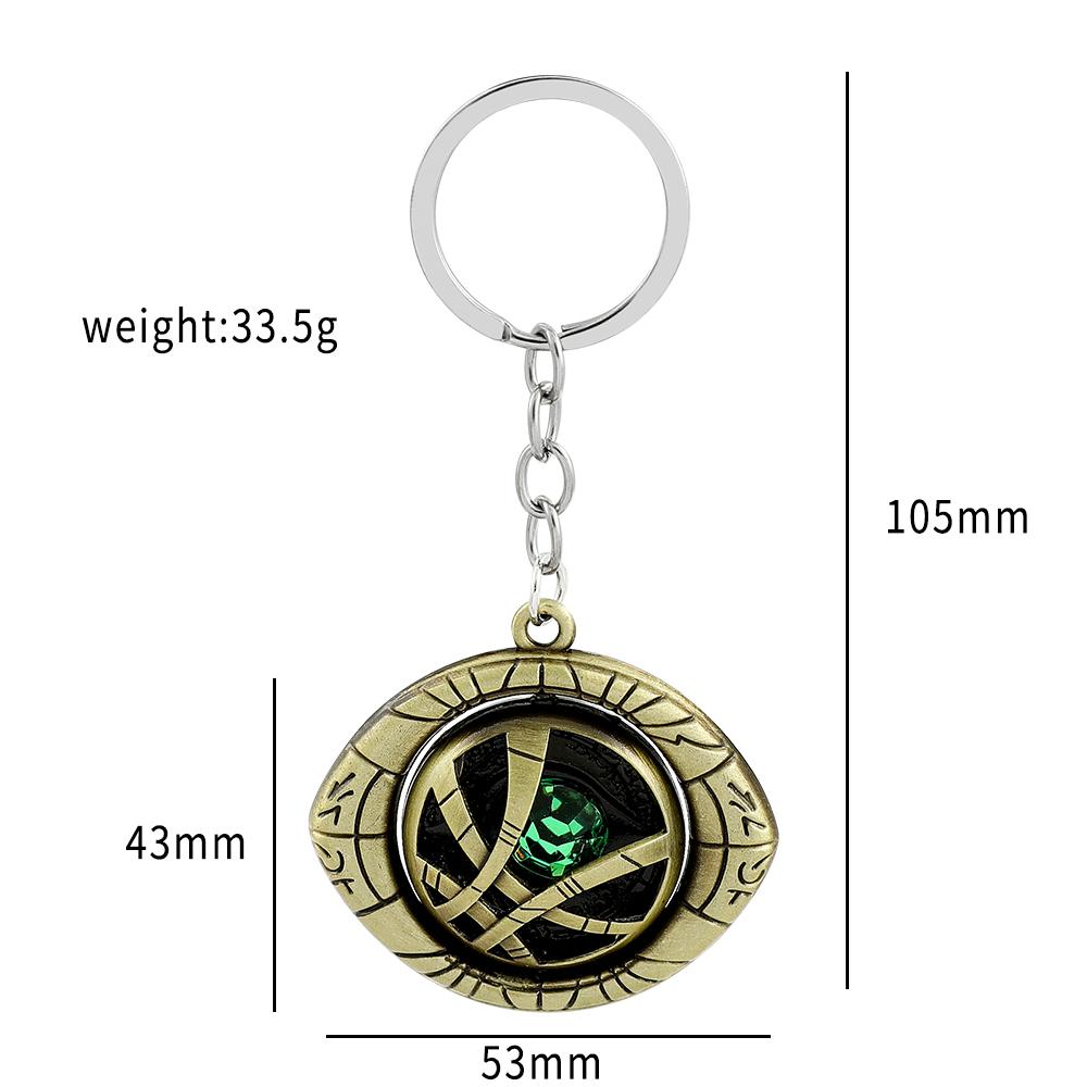 Superhero Metal Keychain Bag Avengers Pendant Thor Hammer Deadpool Spiderman Iron Man Captain America Keyrings for Carry Mini Lightweight Portable