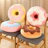 New Donut Plush Pillow Like Real Fantastic Ring Shaped Food Plush Soft Creative Seat Cushion Head Pillow Floor Decor