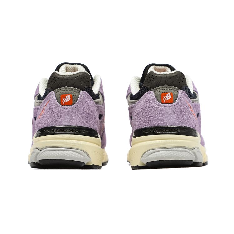 Кроссовки унисекс Teddy Santis x New Balance 990v3 Сделано в США Сырой Аметист Фиолетовые Nb-Темно-синие M990TD3