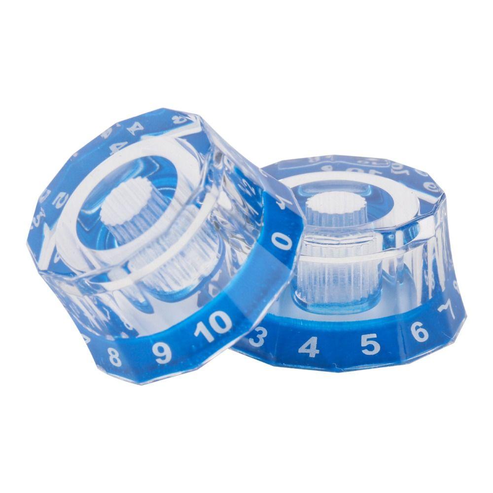 Replacement Speed Guitar Knobs Acrylic Guitar Volume Tone Knob Electric Guitar Knobs Guitar Parts