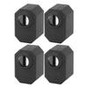 4Pcs 3D Printer Hotend Silicone Sock Heater Block Silicone Cover Replacement Silicone Sock for Prusa MK4 and for Prusa