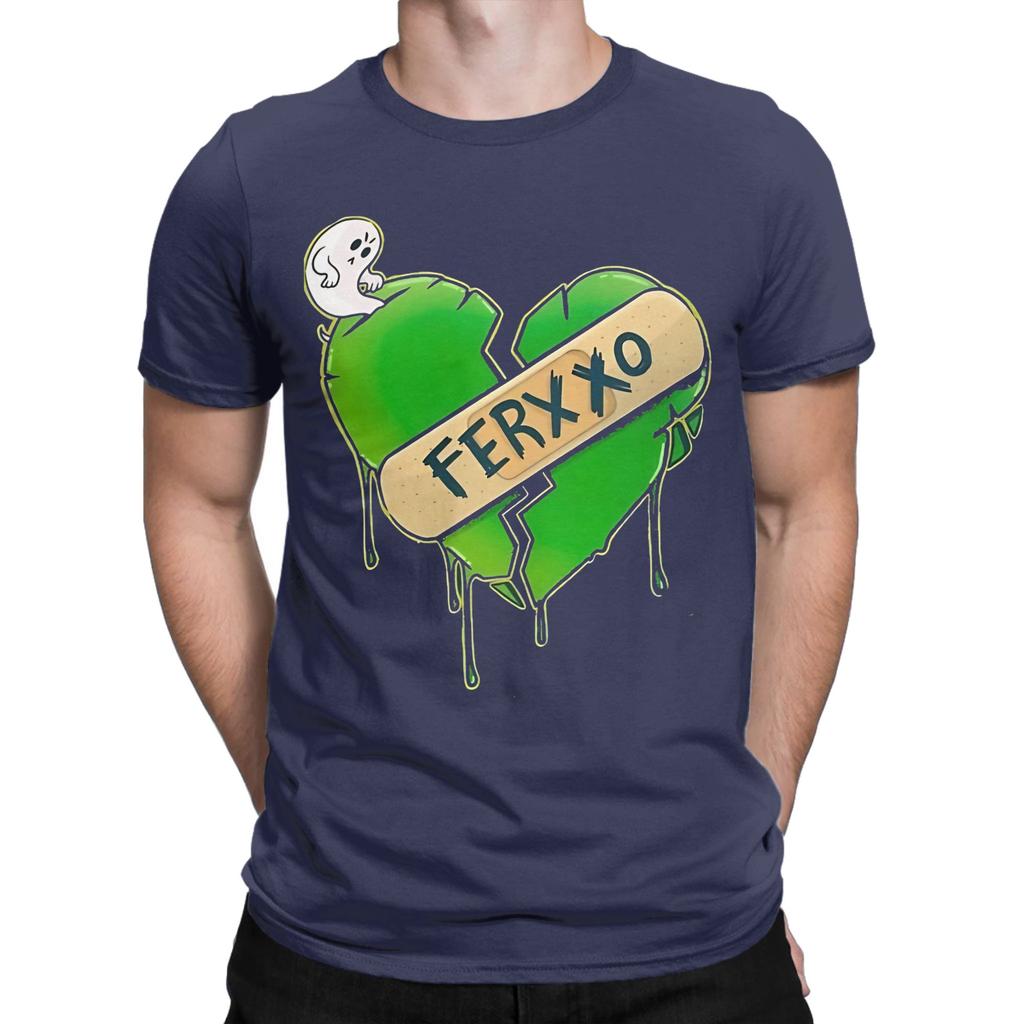 Broken Heart El Ferxxo Novelty Graphic 100 Cotton Tshirt Feid Tees Tops For Unisex