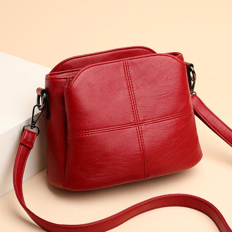 Fashionable Bucket Bag Simple and Atmospheric Single Shoulder Crossbody Bag Casual