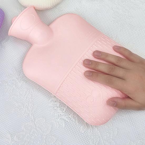 1000ML PVC Hot Water Bottle Leak-proof Hot Cold Compress Hot Water Bag