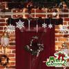 35Pcs Christmas Tree Decoration Items Small Transparent Crystal Acrylic Christmas Decor Snowflake Icicle Hanging Christmas Ornaments