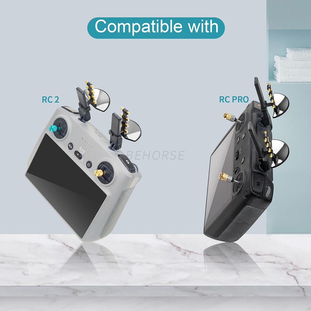Signal Booster Antenna RC 2/RC Pro Extended Range Yagi Antenna For DJI Mini 5 Pro/Mavic 4 Pro/Flip/Neo/Air 3S Drone Accessories