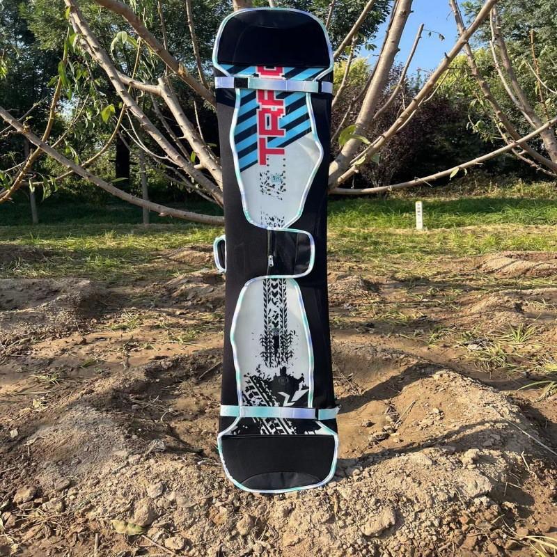 Colorful Snowboard Bag Protective Cover Single Board Storage Transport With Edge Guard Anti-Slip Design