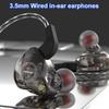 X2 3.5MM In-ear Earbuds Wired Earphones HIFI Stereo Sound Bass Sports Headphones Subwoofer Game Headsets