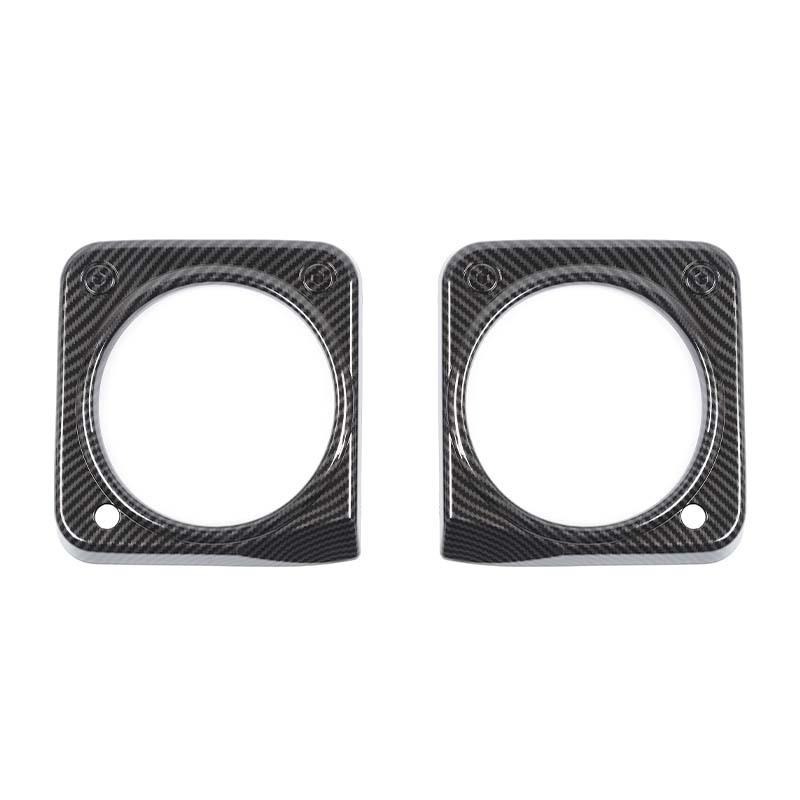  Декоративные наклейки на приборную панель автомобиля из АБС-пластика для Suzuki Jimny 2019, аксессуары для интерьера с принтом из углеродного волокна