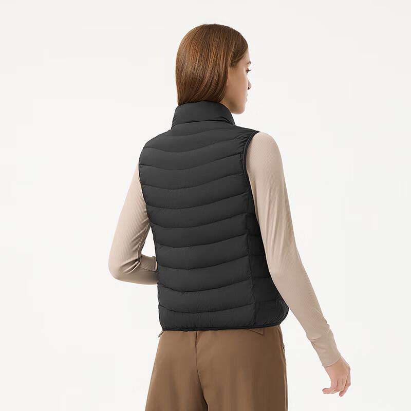 Tanboer Women's Lightweight Stand-Up Collar Down Vest