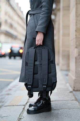 Moleskine Metro Backpack, Black, One Size, for Men and Women, 15-inch Laptop Storage, Business Backpack