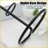 Iron Wand Display Stand Holder Ornament Shelves Pedestal Storage Support  for Home Office Decor