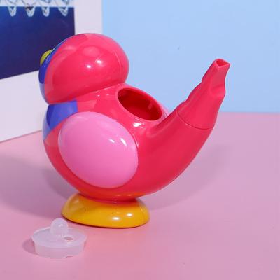 Цветной рисунок свисток водяной птицы безвредная музыкальная игрушка для купания для ребенка раннего возраста