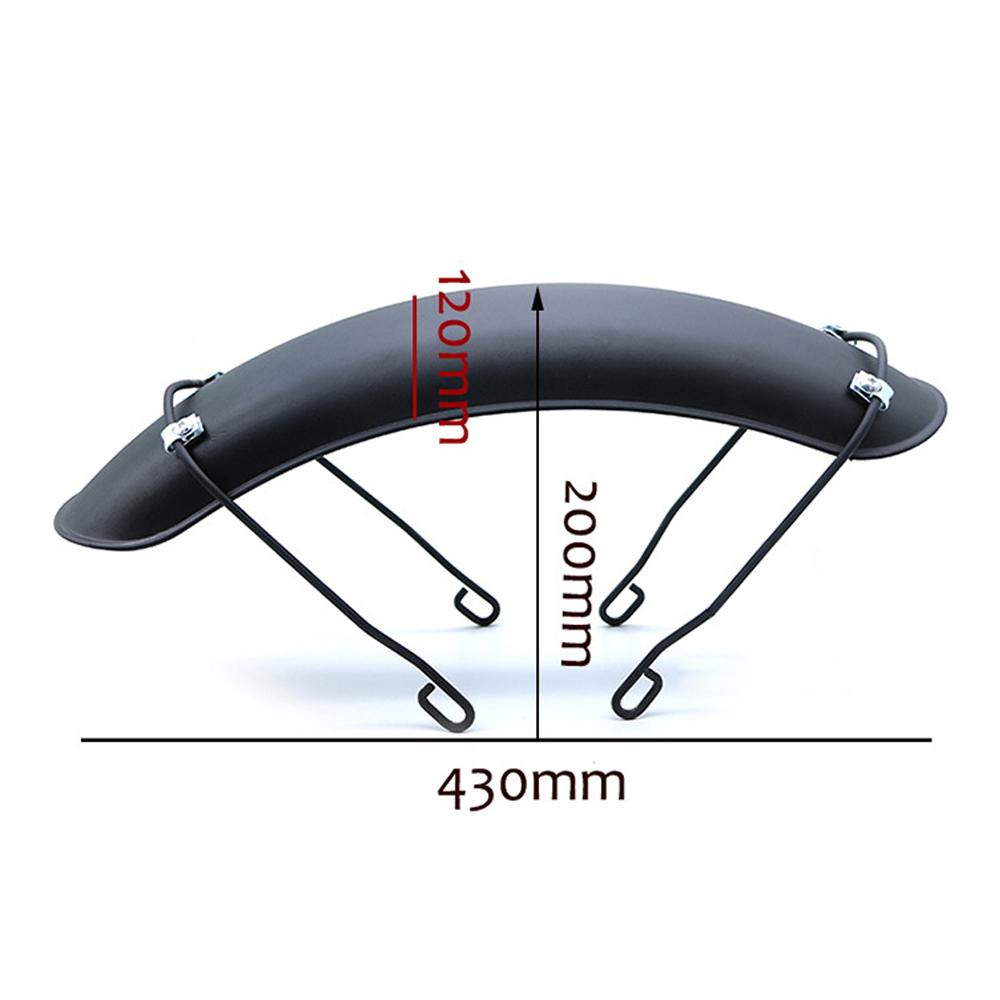 Motorcycle Mudguard Iron Front Wheel Mud Flaps Splash Guards Front Fenders Replacement for 15 17 Inch Wheel