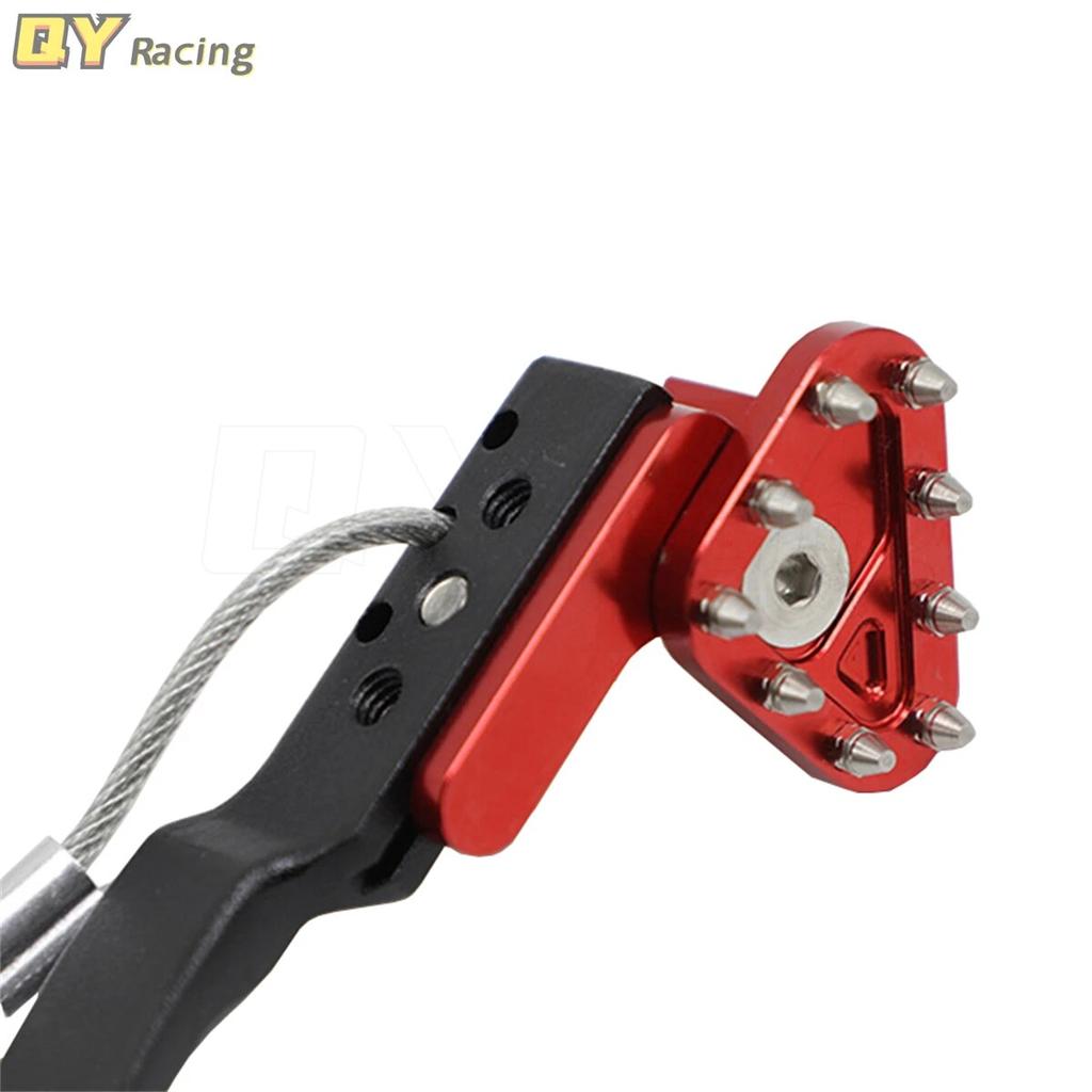 Кованая задняя педаль тормоза, рычаг тормоза для Honda CRF250R 2004- CRF450R 2005- CRF450RX 2017- CRF 250R 450R 450RX