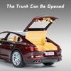 Масштаб 1/24 Panamera, модель автомобиля из сплава, световой и звуковой эффект, литой автомобиль, игрушки для мальчиков, детские игрушки, подарок на день рождения, детские игрушки, автомобиль, коллекция игрушек для мальчиков