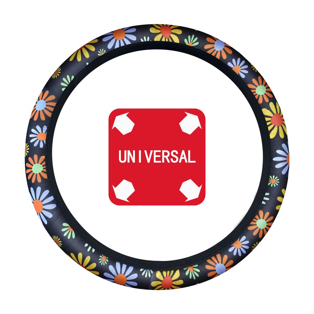 Чехол на руль автомобиля дышащий нескользящий без внутреннего кольца эластичный ультратонкий эластичный национальный ветряк чехол на ручку