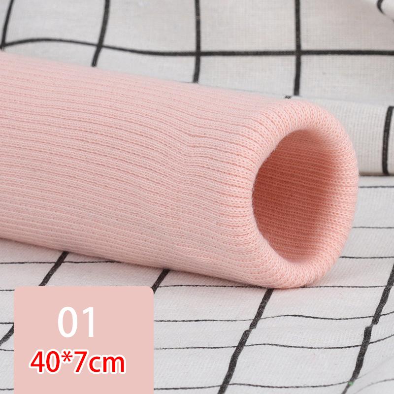 Шитье для одежды своими руками, хлопковая подол, нижняя манжета, эластичная трикотажная ткань в рубчик с резьбой