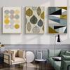 Минималистичные абстрактные настенные художественные геометрические картины на холсте, скандинавские постеры и принты, настенные панно для гостиной, украшения дома(Без рамы)
