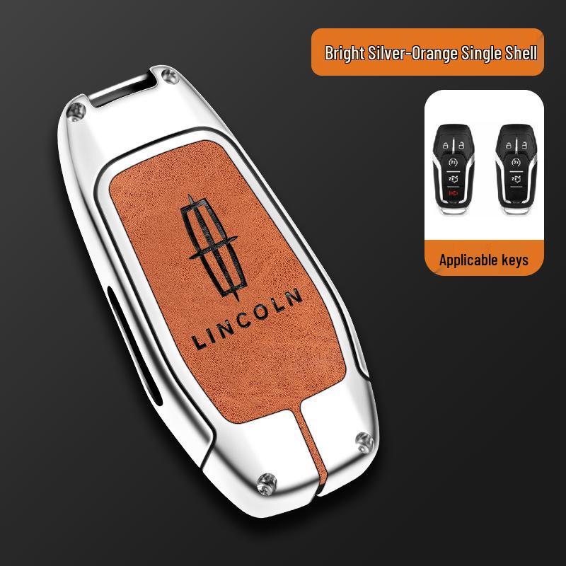 Высококачественный металлический корпус ключа для Lincoln MKZ, MKC, MKX (Старая модель)
