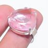 Розовый Кунцит Драгоценный Камень 925 Стерлинговое Серебро Ювелирное Изделие Кольцо Размер 8