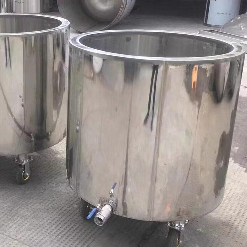 RSRDDY Stainless Steel Mobile Paint Storage Tank