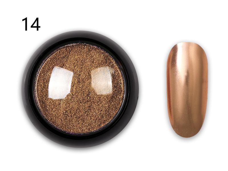 1Box Nail Mirror Glitter Powder Metallic Colorful Dust Metal Effect Nail Glitter Gold Nail Art UV Gel Polish Chrome Flakes Dust