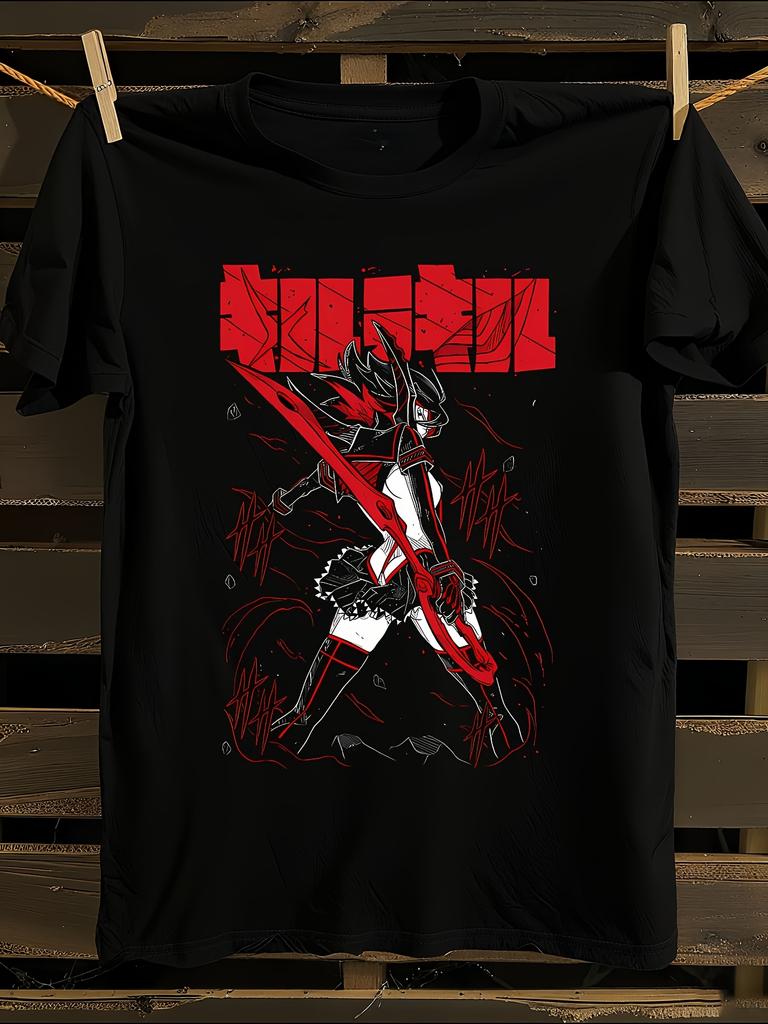 Kill la Kill Рюко Матой Аниме Футболка Аниме Футболка