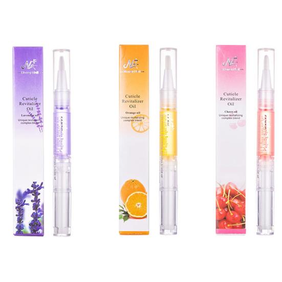 Набор из 3 ручек для питания ногтей, для восстановления потрескавшейся кутикулы, увлажнения кожи, устранения сухости, простой в использовании масляной кисти для УФ-акрилового искусственного натурального маникюра