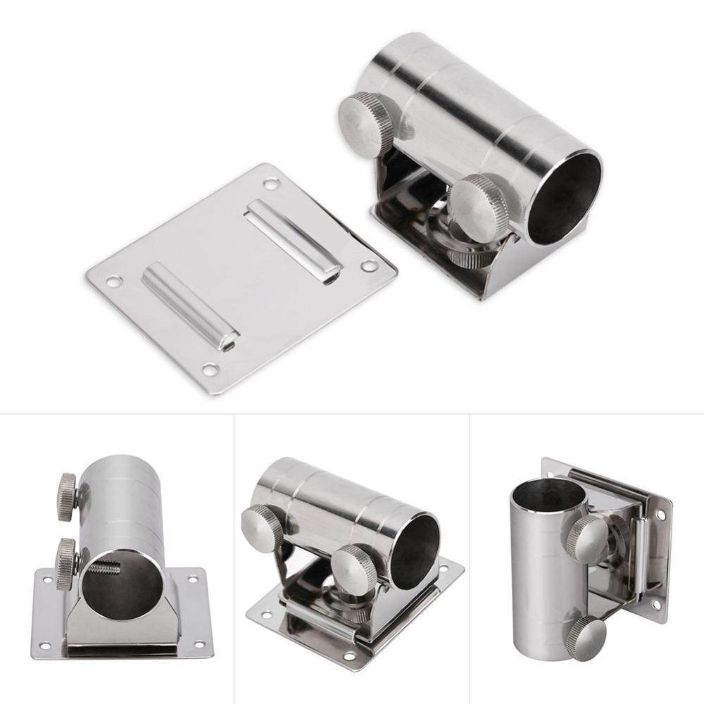 Подставка для рыболовного зонта из нержавеющей стали Регулируемая база-подставка для зонта Для использования на открытом воздухе