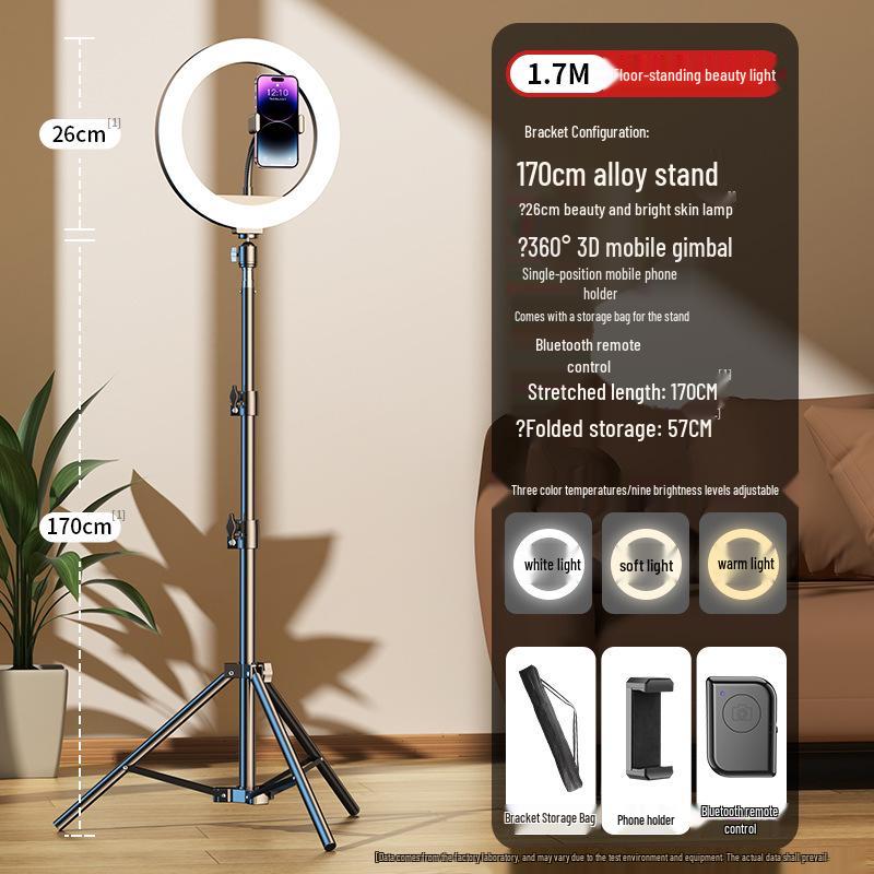 2025 Mobile Phone Selfie Light: Live Stream & Desktop Beauty Lighting
